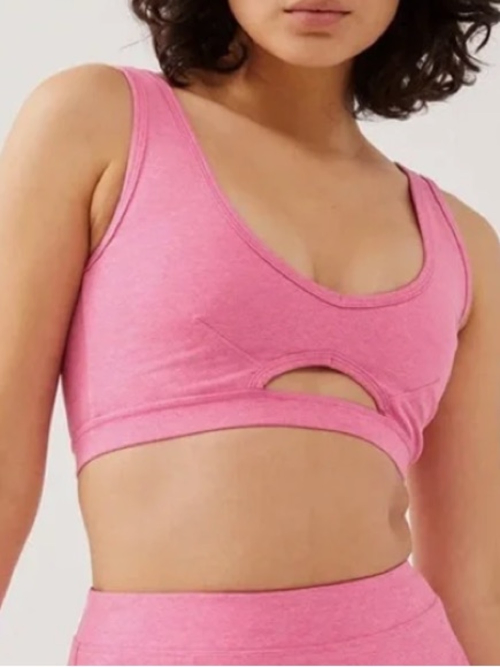 Outdoor Voices  | Pink Sports Bra Size Extra Small